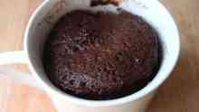 Chocolate mug cake