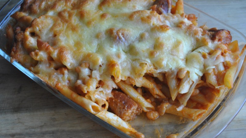 sausage-and-baked-bean-pasta-bake-recipe-3