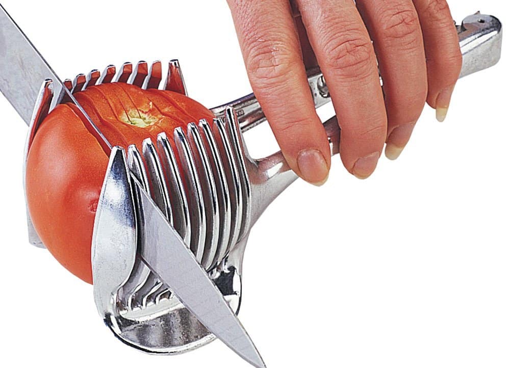 Vegetable slicer helper